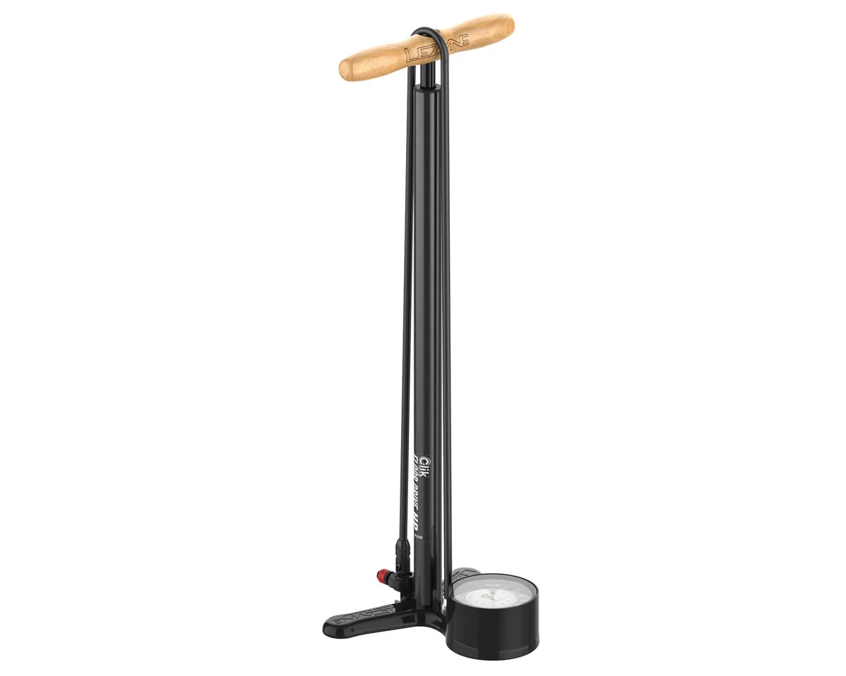 Lezyne Clik Steel HP Floor Drive Pump (Flat Black)